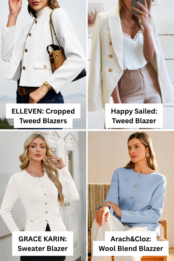 Tweed Blazers