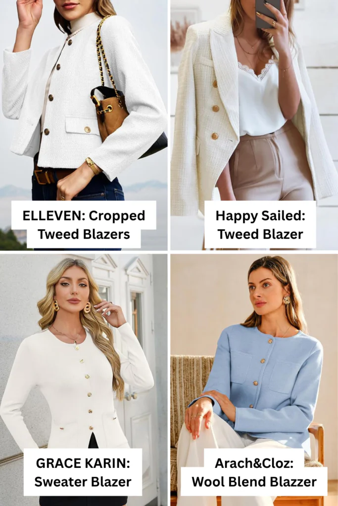 Tweed Blazers