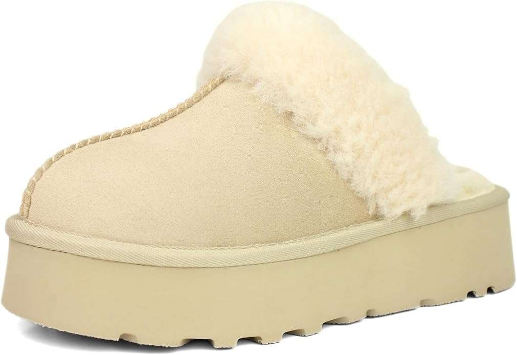 Foam Fuzzy Slippers for Women