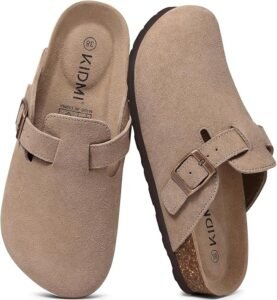 Genuine Suede Clogs 