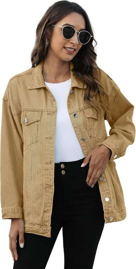 Oversized Denim Jacket Women