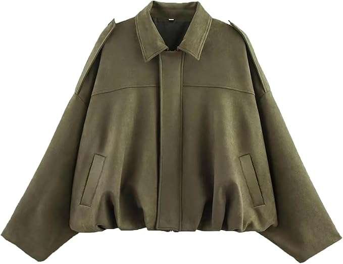 Suede Bomber Jacket