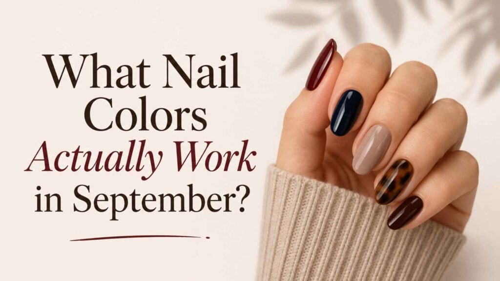 What Nail Colors Actually Work in September