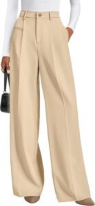 Wide Leg Work Dress Pant