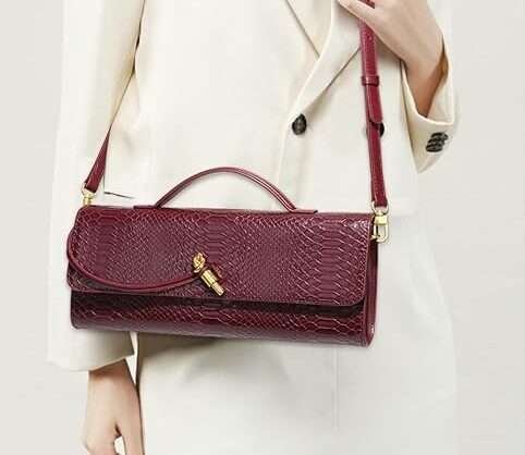 Woven Evening Clutch Purse