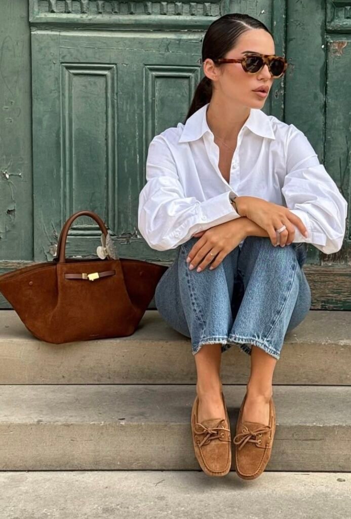 suede loafer