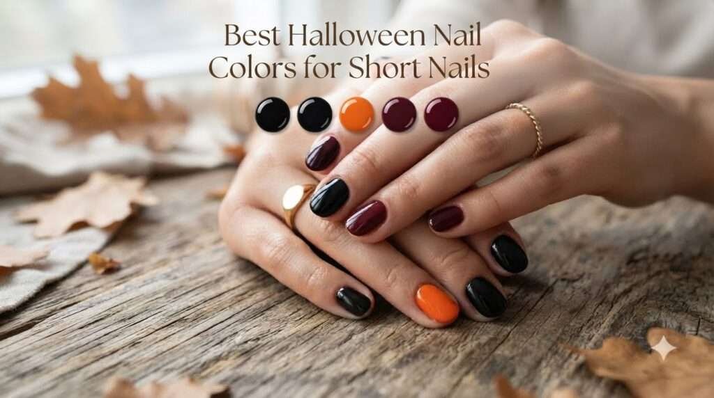 Best Halloween Nail Colors for Short Nails
