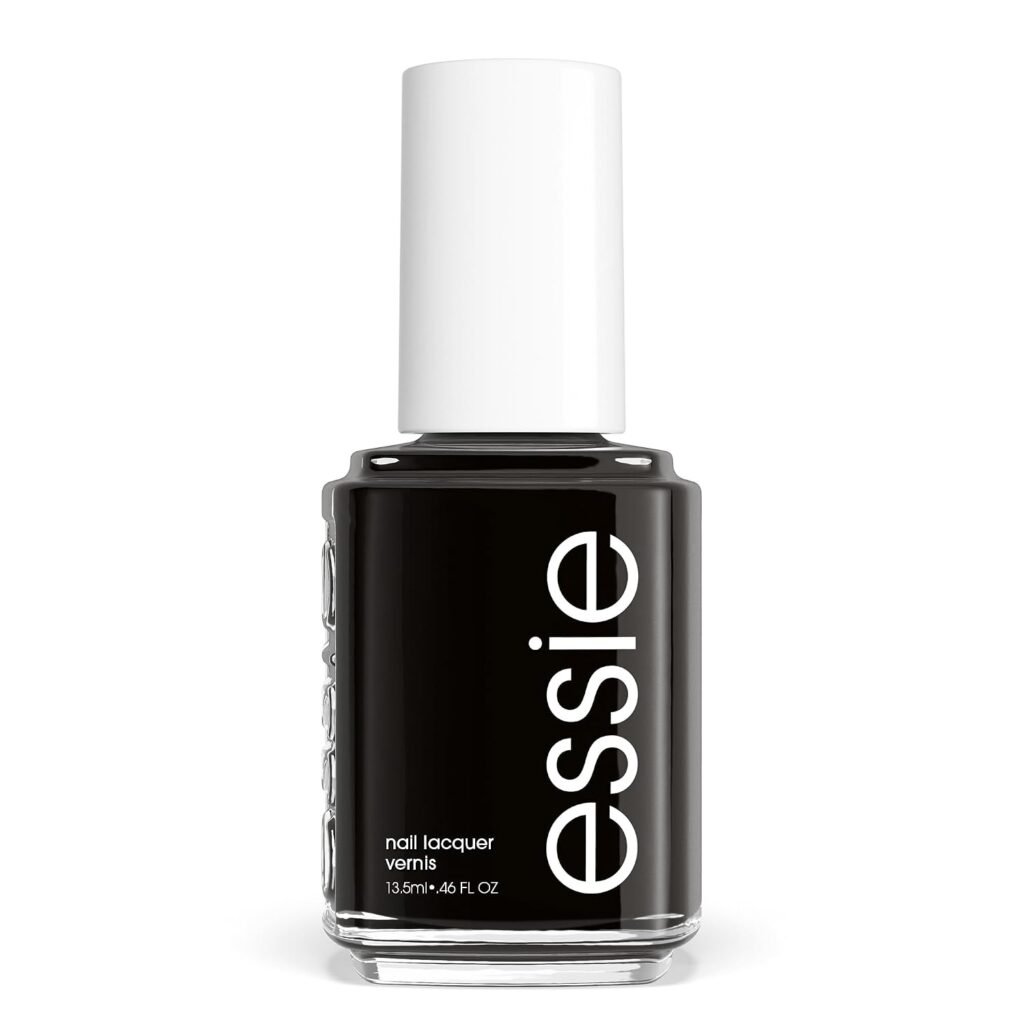 essie Salon Onyx Black Nail Polish